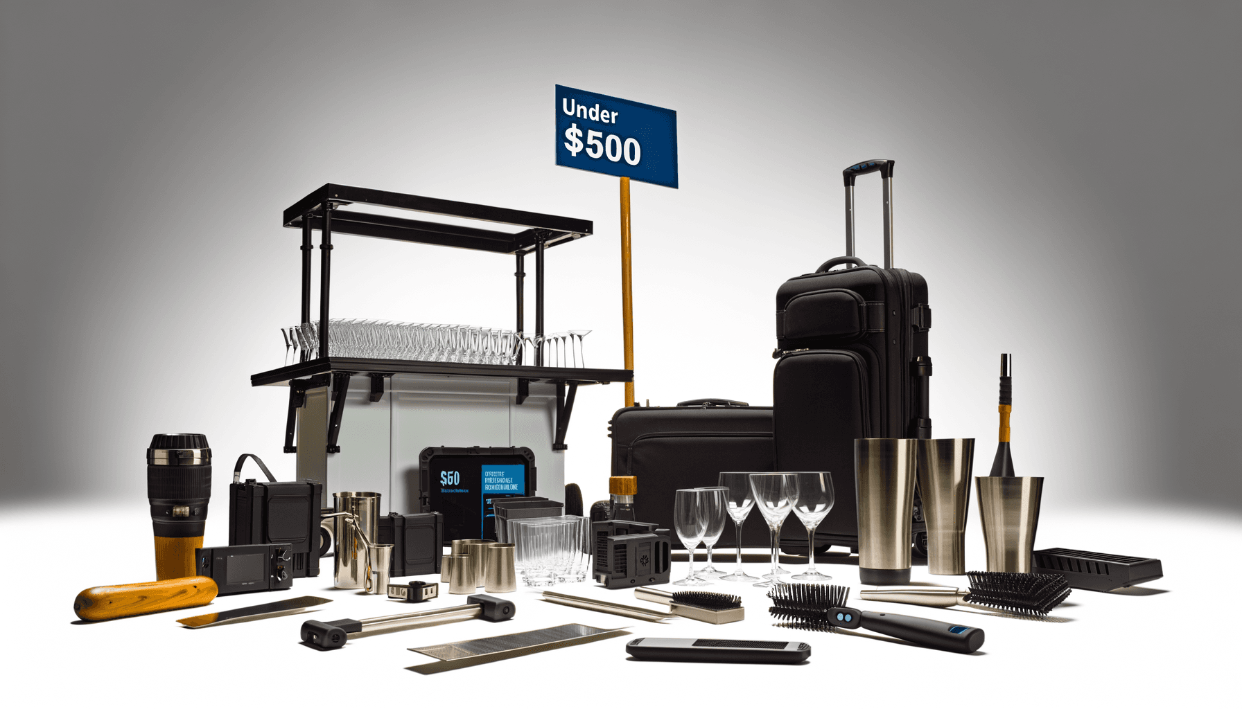 Essential Bar Equipment for Mobile Bartending Under $500