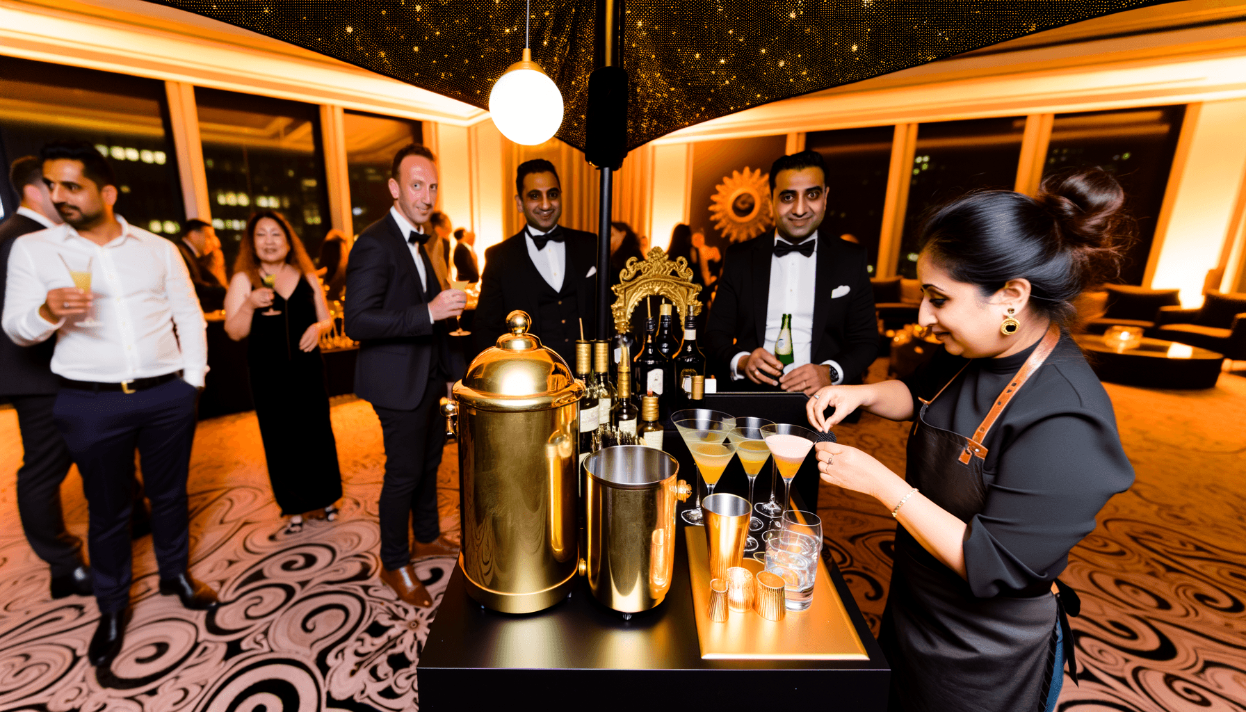 How I Decorated My Mobile Bartending Launch Party for Under $300 (And Reused Everything for Client Events)